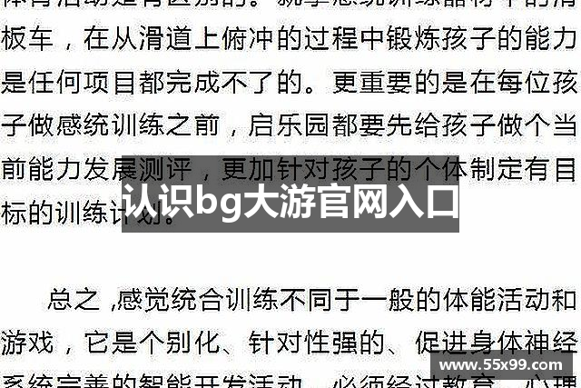 认识bg大游官网入口